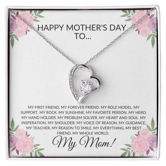 Happy Mother's Day/Forever Love Necklace